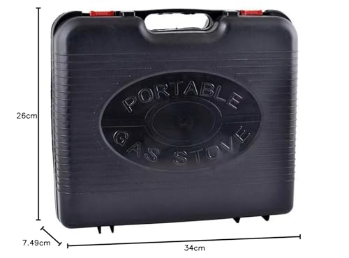 Hacer Portable Camping Gas Stove Cooking Gas burner with Carrying Case for Outdoor Camping Hiking Trekking