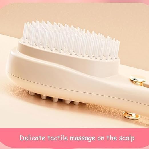 Self-Cleaning Anti-Static Massage Comb, Self Cleaning Hair Brush