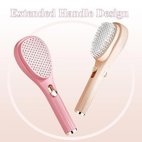 Self-Cleaning Anti-Static Massage Comb, Self Cleaning Hair Brush