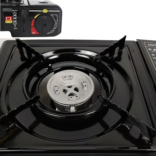 Hacer Portable Camping Gas Stove Cooking Gas burner with Carrying Case for Outdoor Camping Hiking Trekking