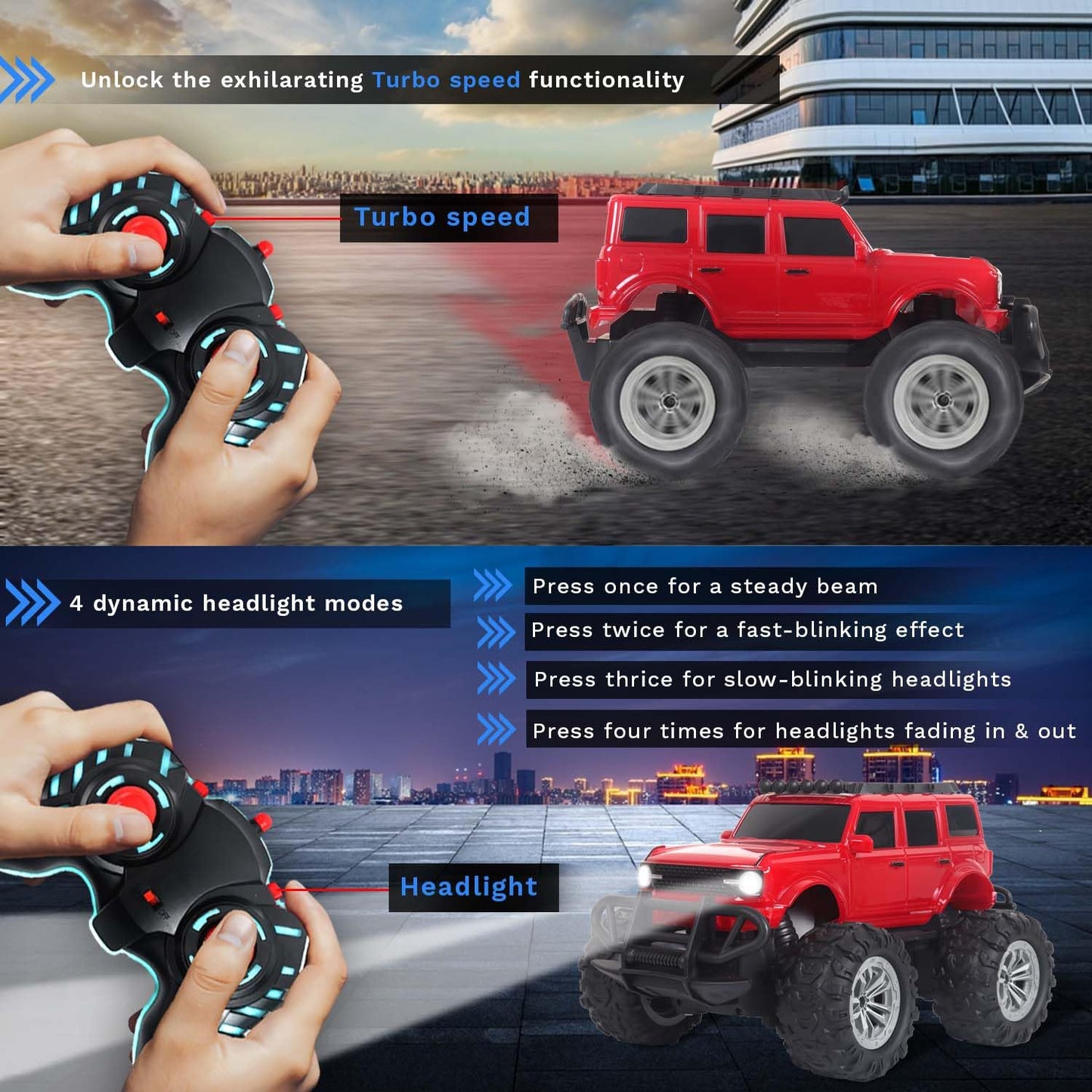 Popsugar Off Roader Rechargeable Remote Control Car