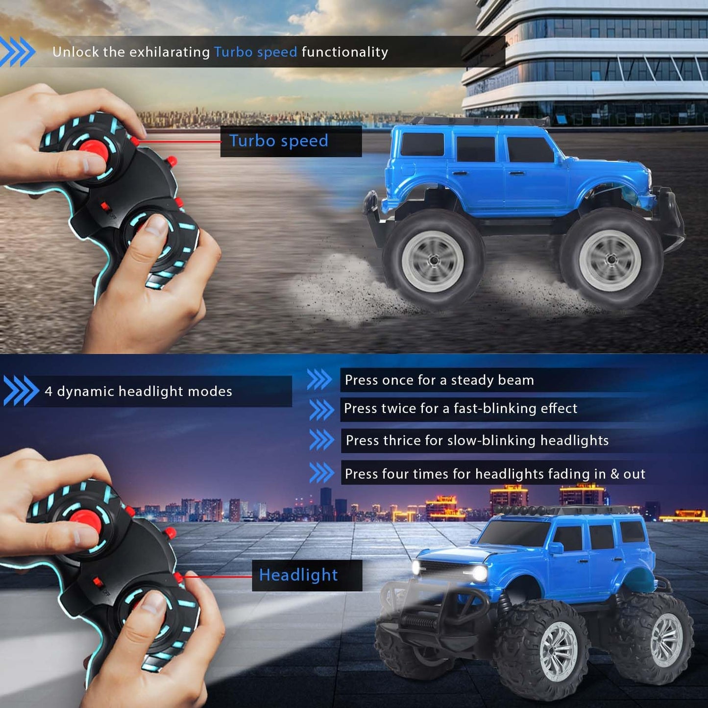 Popsugar Off Roader Rechargeable Remote Control Car