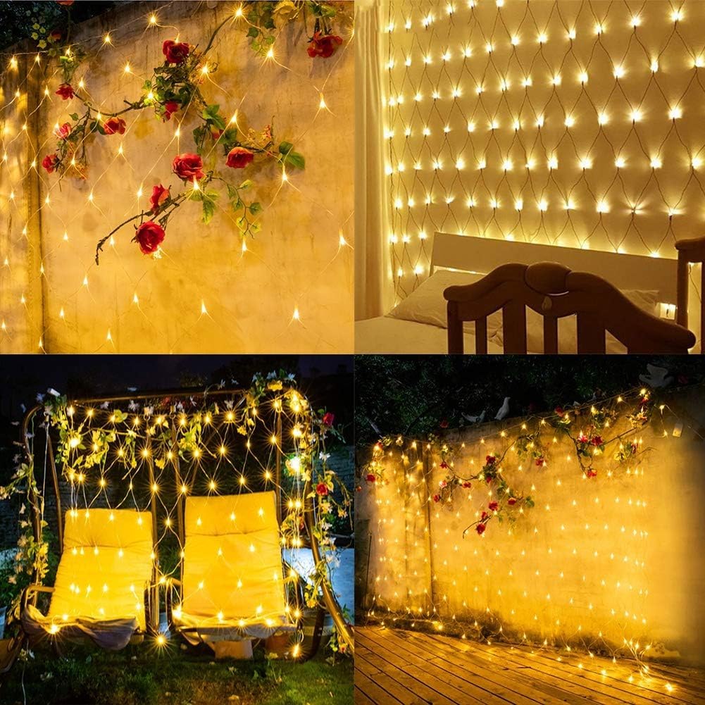 XERGY Artificial Vine Leaf LED Fairy String Light Ideal for Bedroom,Garden,Birthday & Festive Décor,Diwali Lights & Christmas,Party Diwali Lights for Decoration Home (3x1Meter,Corded Electric)