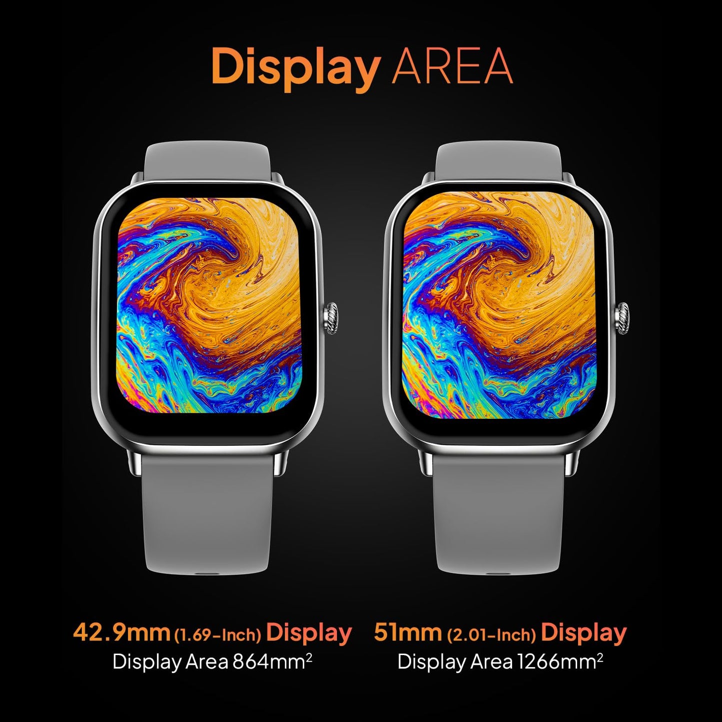 Fire-Boltt Ninja Call Pro Max Smart Watch 2.01 inch Display, Bluetooth Calling