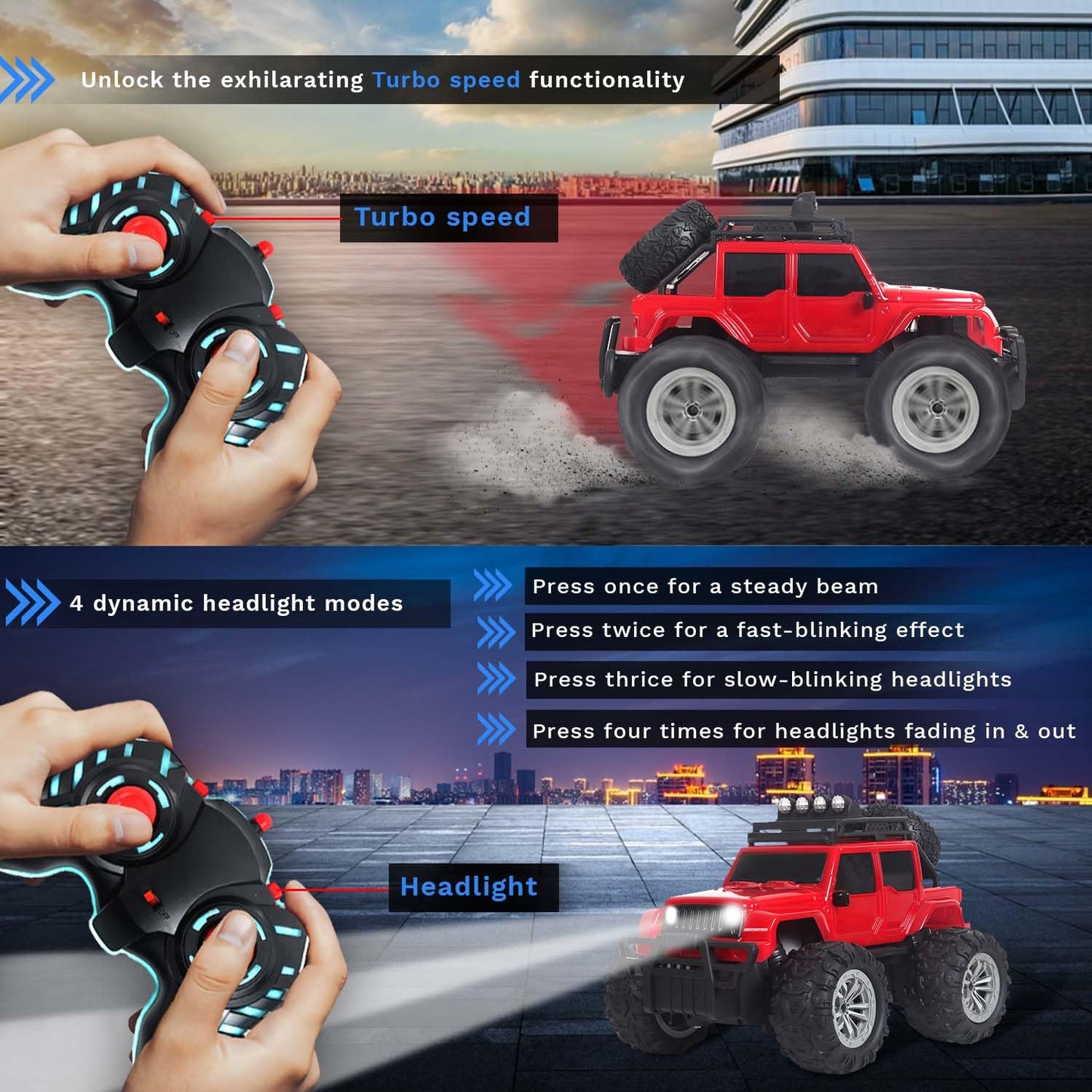 Popsugar Off Roader Rechargeable Remote Control Car