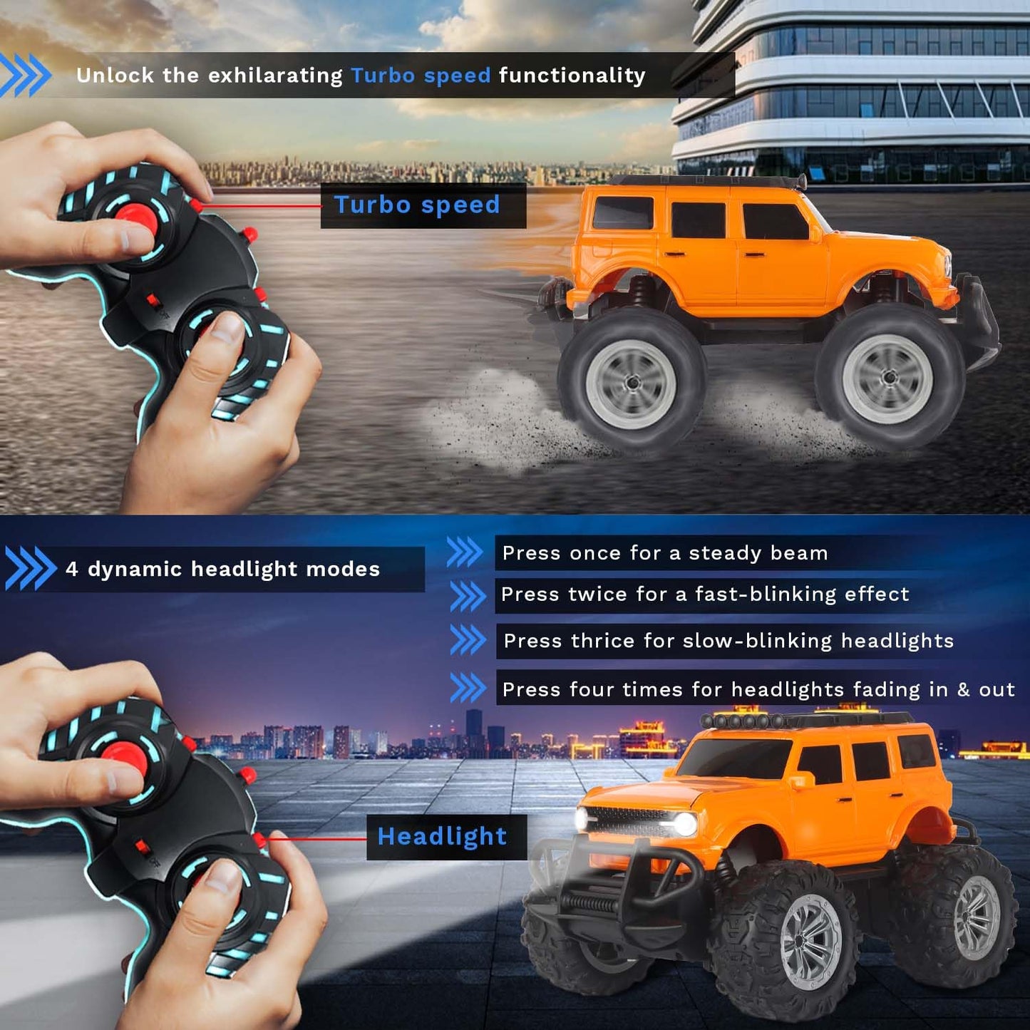 Popsugar Off Roader Rechargeable Remote Control Car