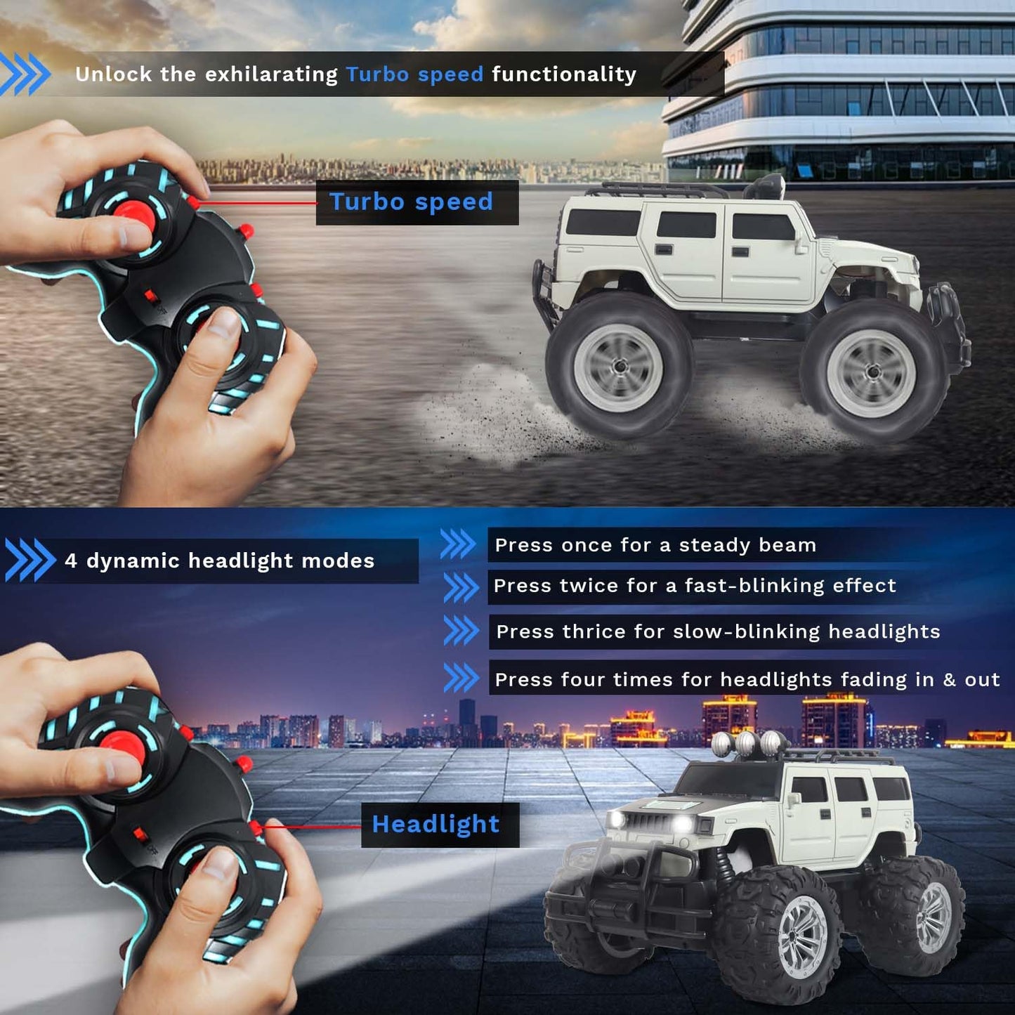 Popsugar Off Roader Rechargeable Remote Control Car