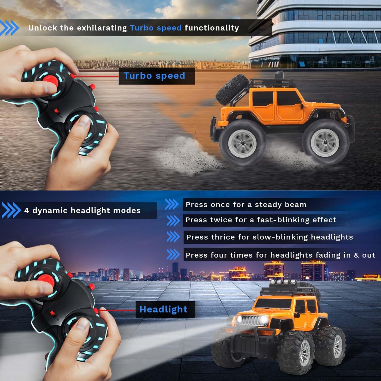 Popsugar Off Roader Rechargeable Remote Control Car