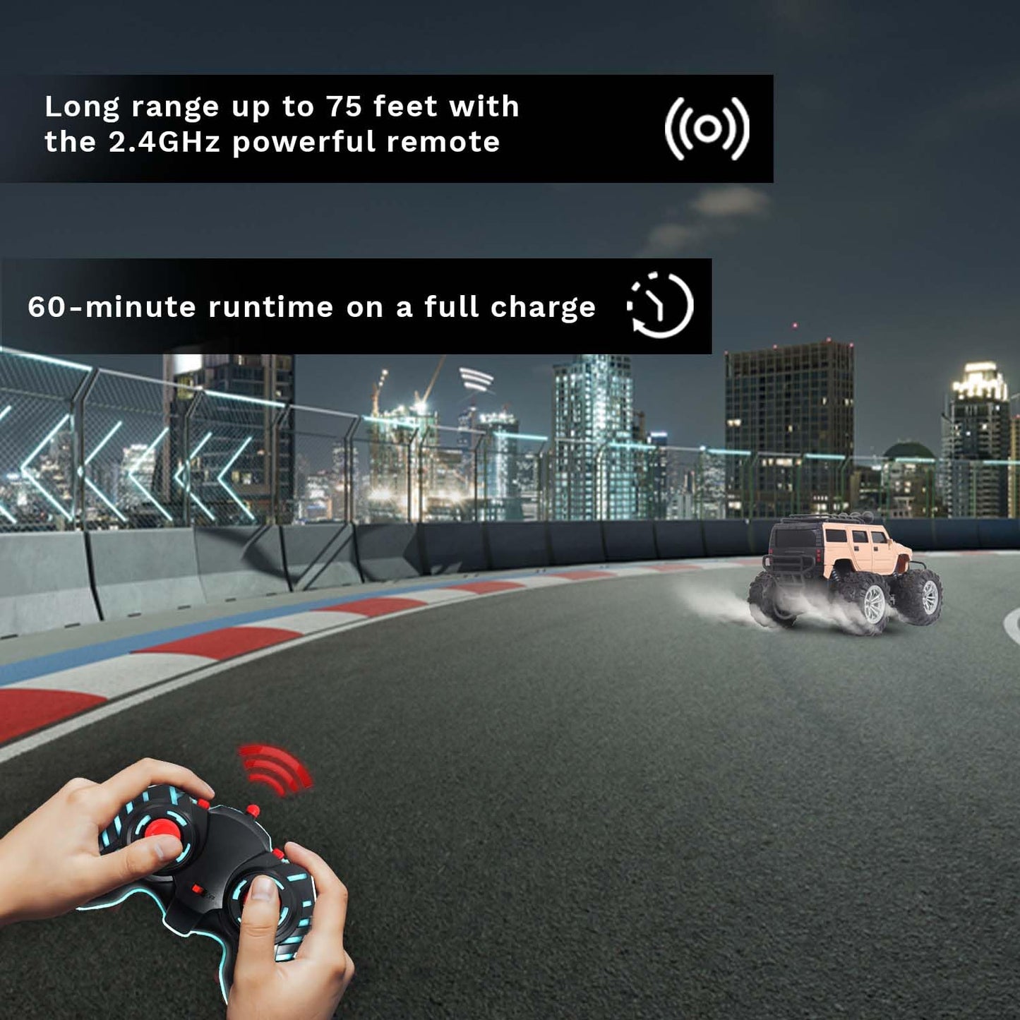 Popsugar Off Roader Rechargeable Remote Control Car