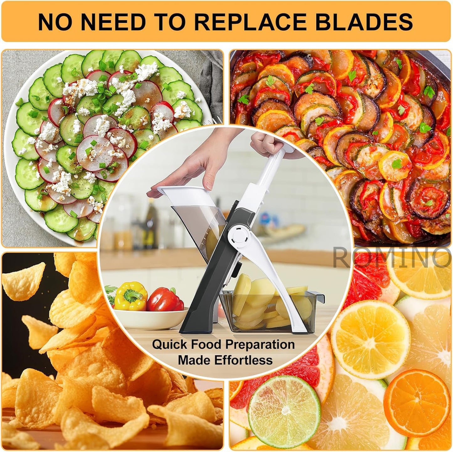 Rotary Drum Vegetable Chopper for Kitchen Use, Manual Onion and Salad Cutter, Multifunctional Slicer Dicer Grater