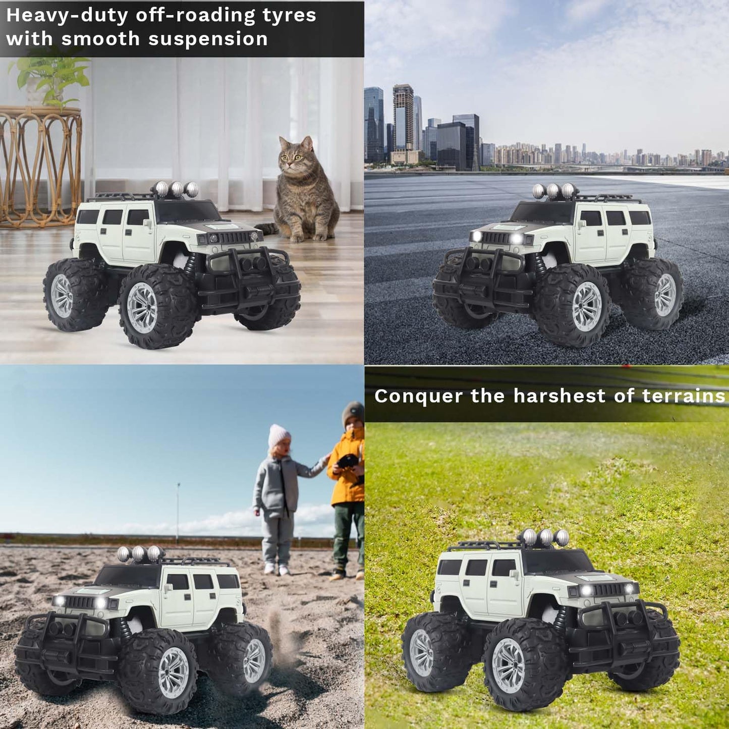 Popsugar Off Roader Rechargeable Remote Control Car