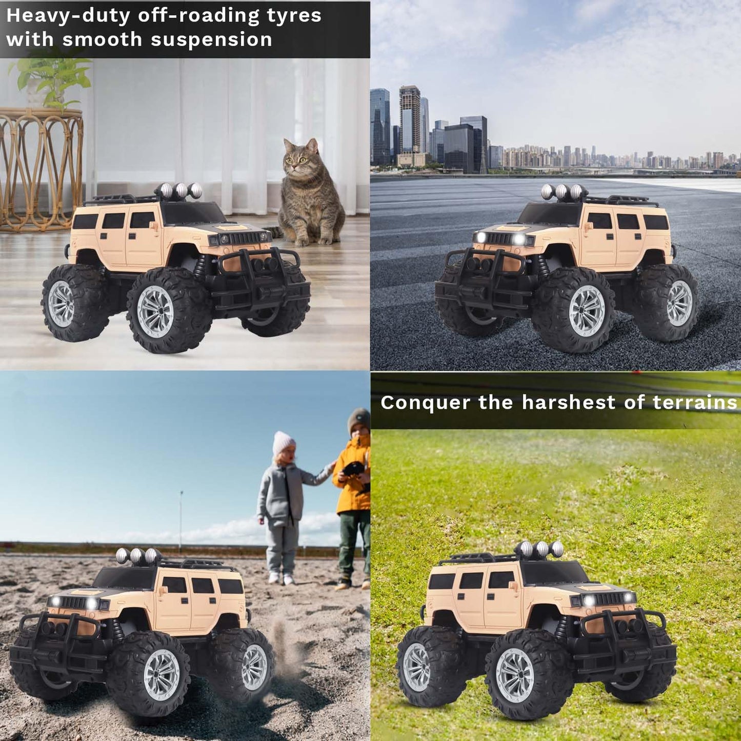 Popsugar Off Roader Rechargeable Remote Control Car