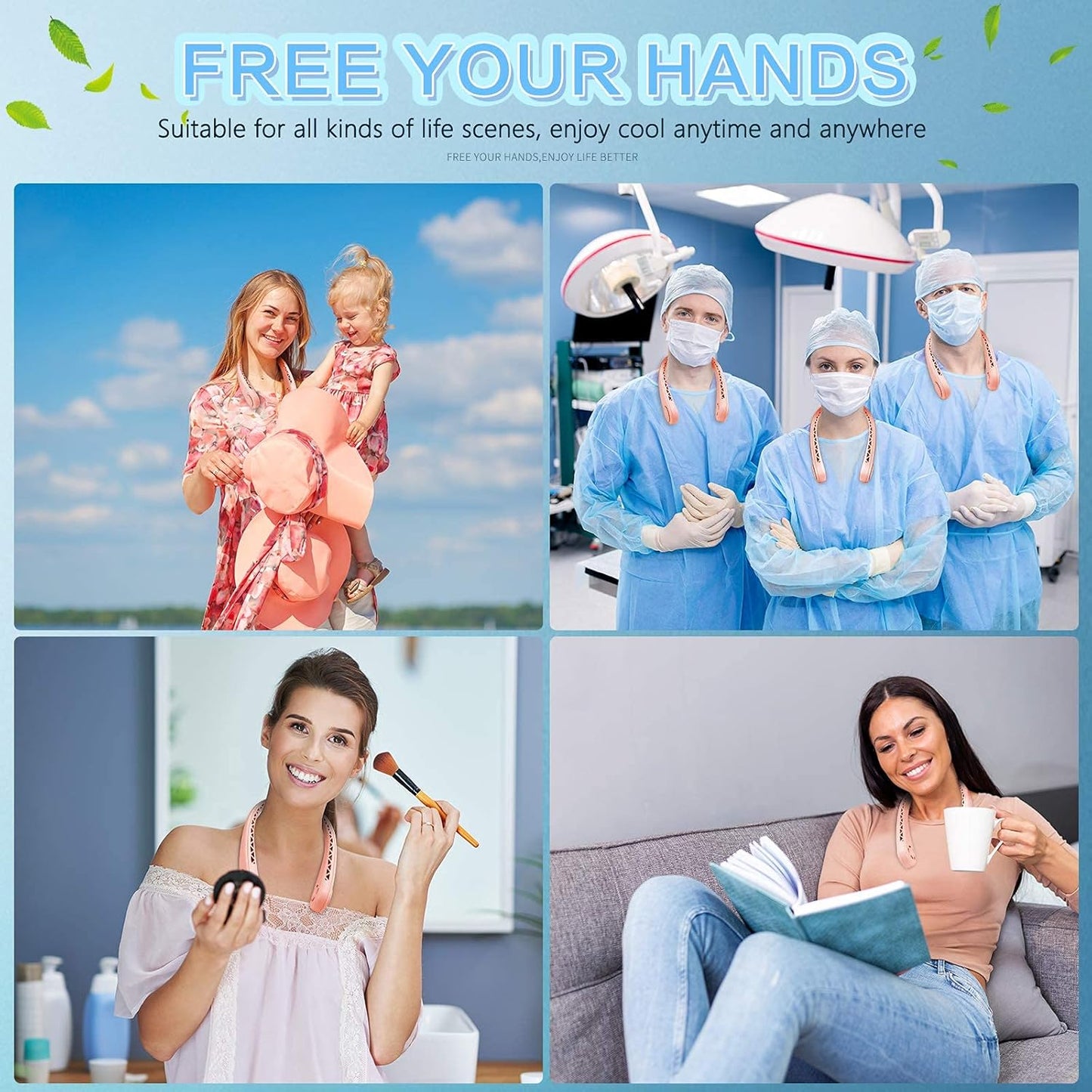 Portable Mini Neck Fan