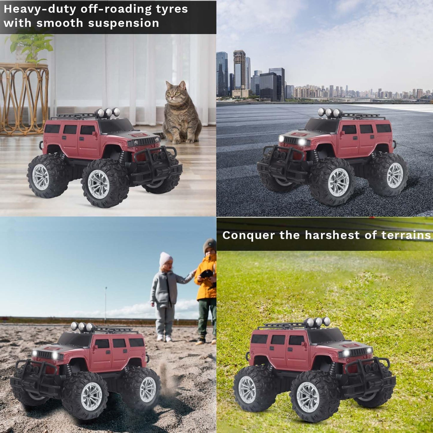 Popsugar Off Roader Rechargeable Remote Control Car