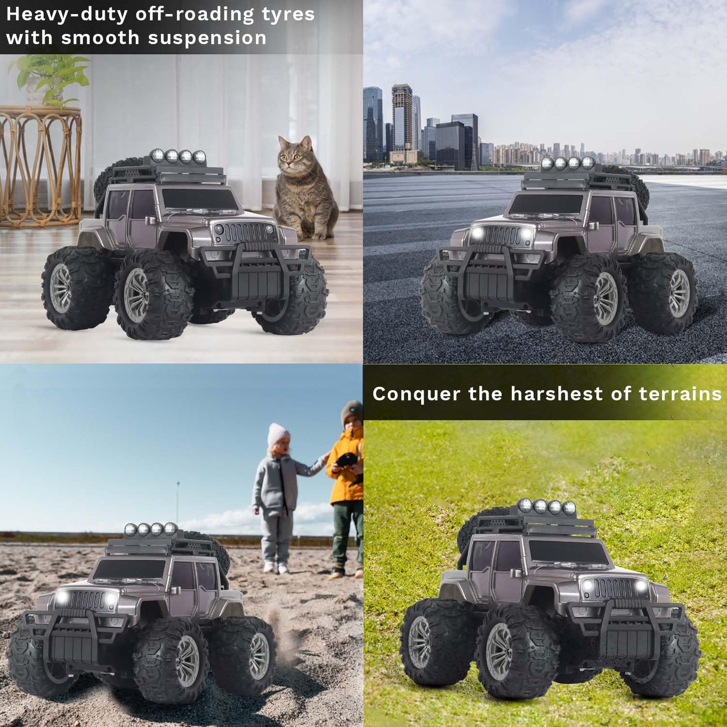 Popsugar Off Roader Rechargeable Remote Control Car