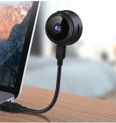 Mini Wireless WiFi Camera | Low Light Vision | Portable & Magnetic | Home, Office, and Baby Monitor