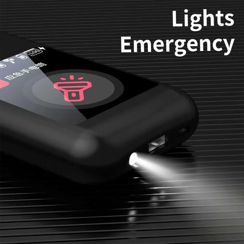 Multipurpose powerbank with airpods and display