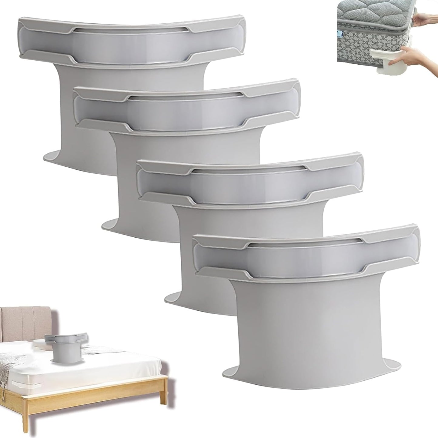 Bedsheet Holder Clip for Bed, Adjustable Bed Sheet Holder Corner Straps, Bedsheets Holder for Tight Fit, Bedsheet Gripper Corner, Bed Sheet Holder, Bed Accessories Items