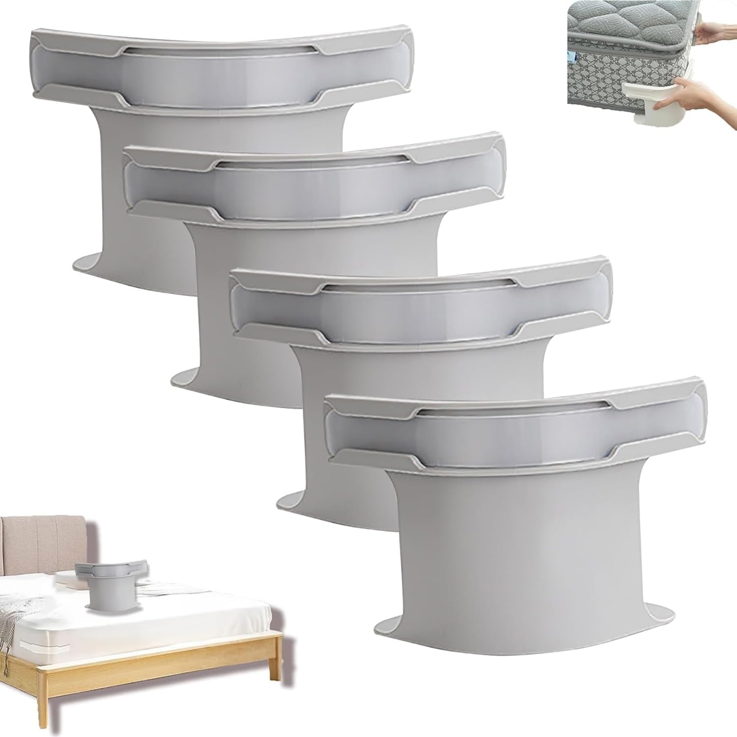 Bedsheet Holder Clip for Bed, Adjustable Bed Sheet Holder Corner Straps, Bedsheets Holder for Tight Fit, Bedsheet Gripper Corner, Bed Sheet Holder, Bed Accessories Items