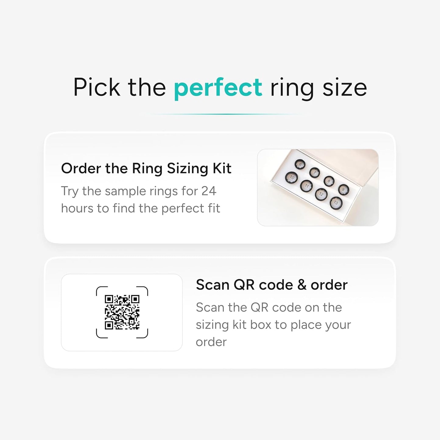 Gabit Smart Ring | Health & Fitness Tracker | Stress & Sleep Monitoring