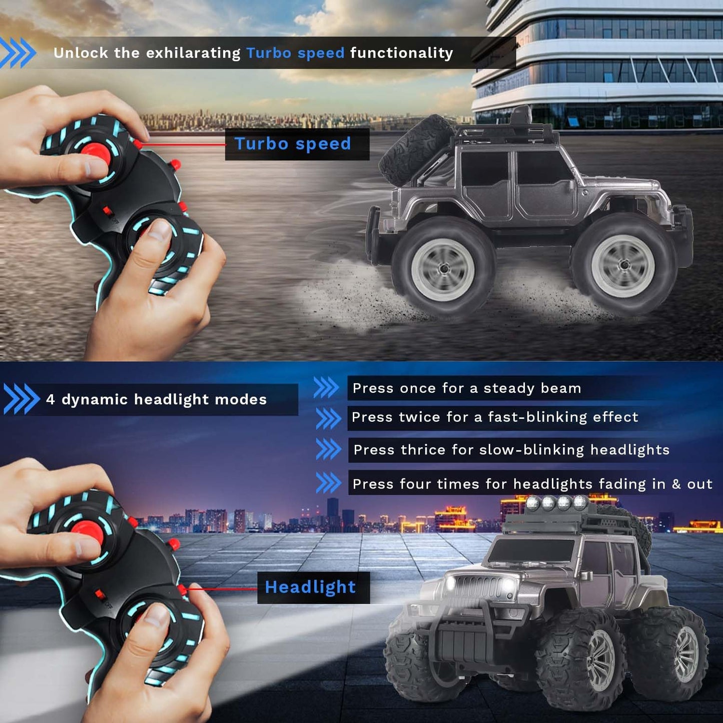 Popsugar Off Roader Rechargeable Remote Control Car