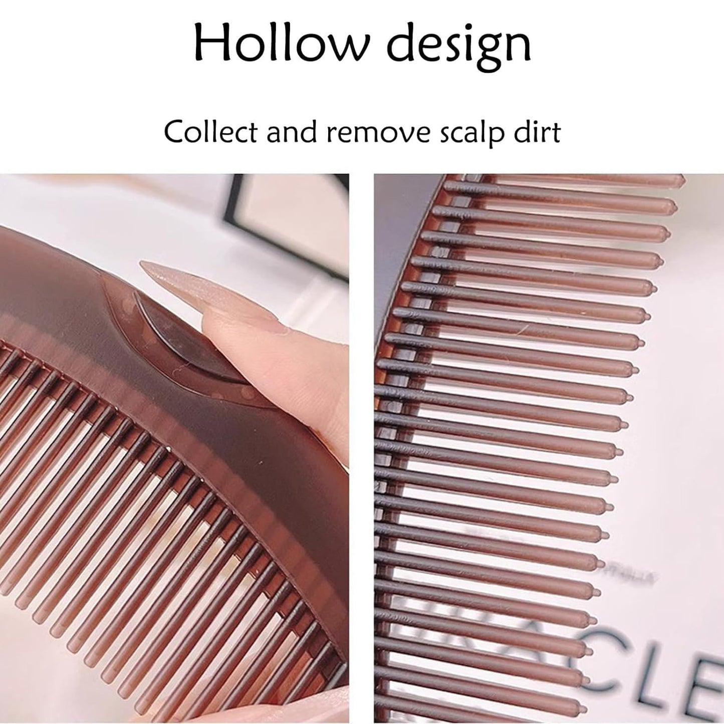 Hair for Women, Wet Hair Brush, Kangi for Hair Growth, Anti-Dandruff and Scalp Oil Anti-Dandruff Massager Comb, Dandruff Comb, Bristles Easily Take Away the Dandruff Painless for Men