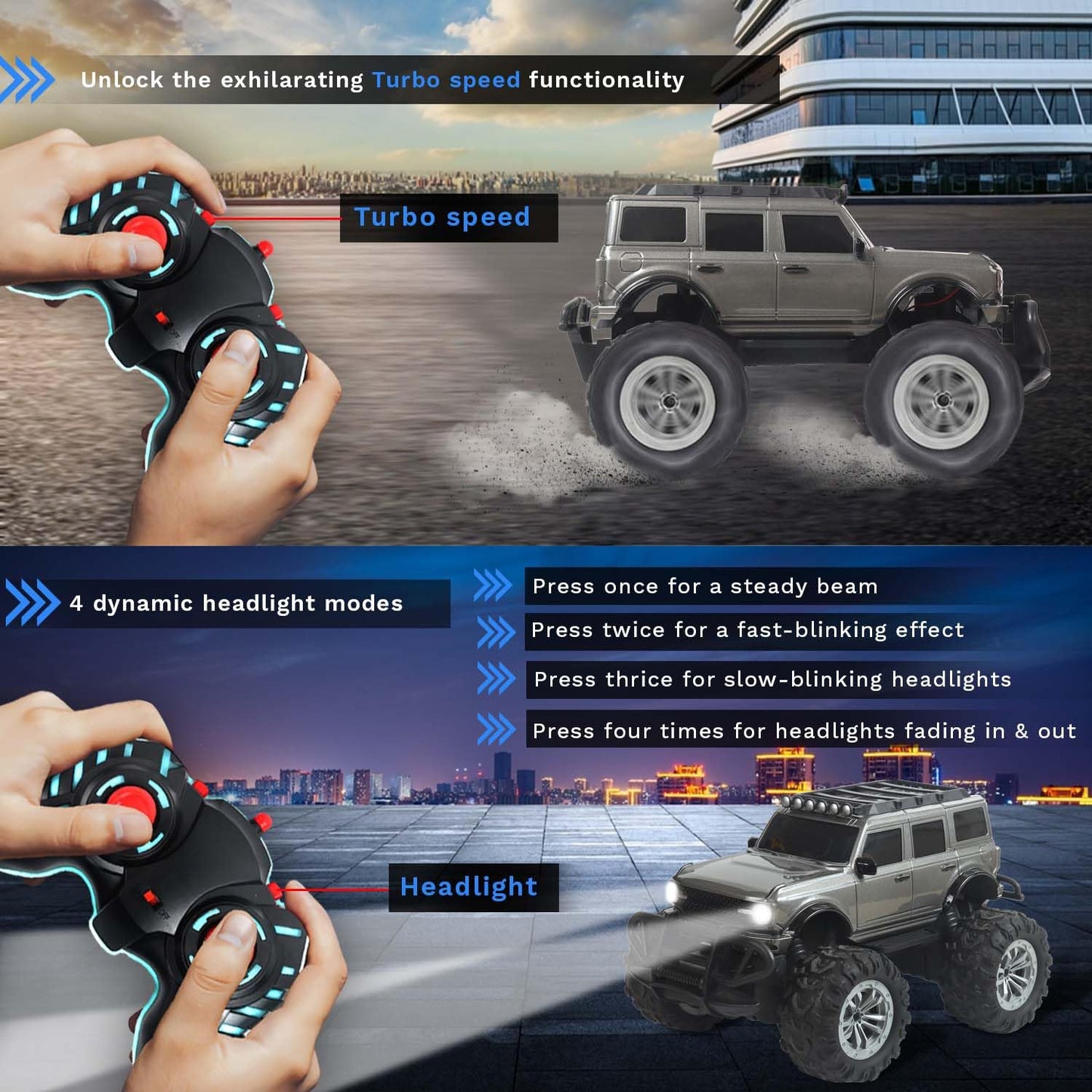 Popsugar Off Roader Rechargeable Remote Control Car