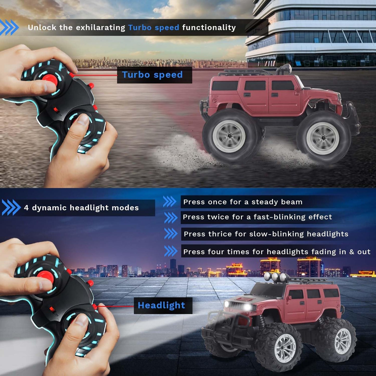 Popsugar Off Roader Rechargeable Remote Control Car