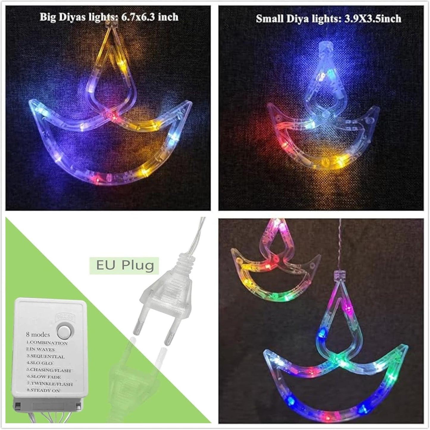 XERGY Artificial Vine Leaf LED Fairy String Light Ideal for Bedroom,Garden,Birthday & Festive Décor,Diwali Lights & Christmas,Party Diwali Lights for Decoration Home (3x1Meter,Corded Electric)