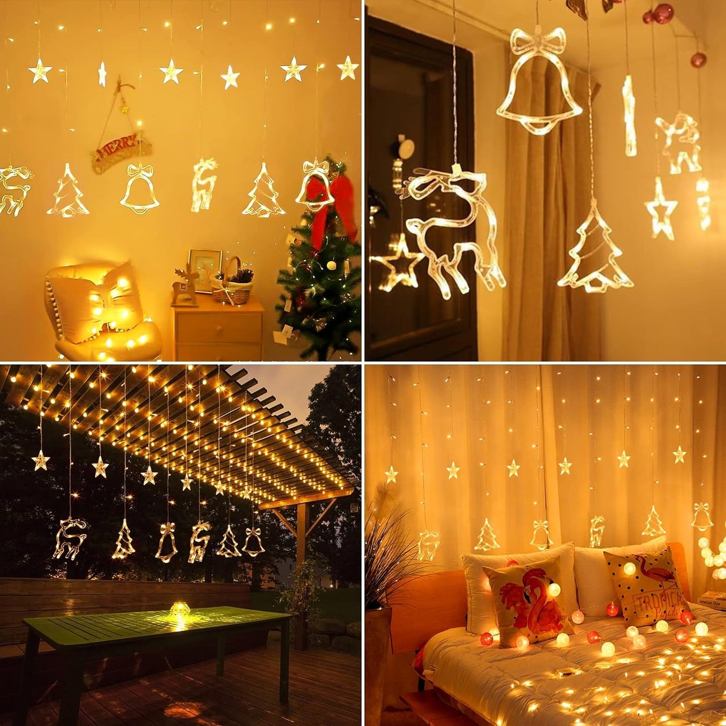 XERGY Artificial Vine Leaf LED Fairy String Light Ideal for Bedroom,Garden,Birthday & Festive Décor,Diwali Lights & Christmas,Party Diwali Lights for Decoration Home (3x1Meter,Corded Electric)