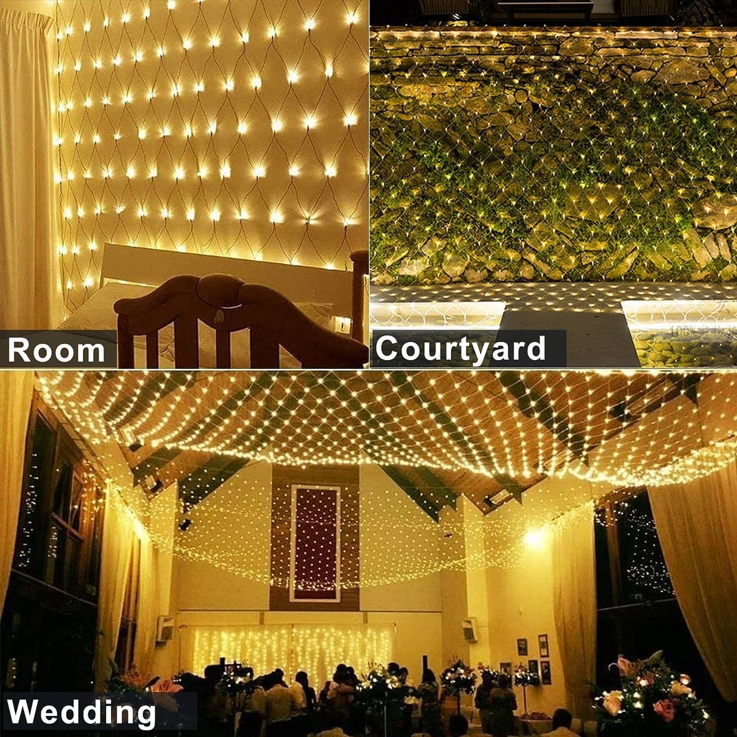 XERGY Artificial Vine Leaf LED Fairy String Light Ideal for Bedroom,Garden,Birthday & Festive Décor,Diwali Lights & Christmas,Party Diwali Lights for Decoration Home (3x1Meter,Corded Electric)