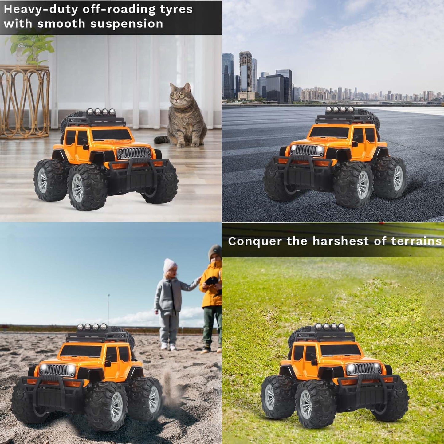 Popsugar Off Roader Rechargeable Remote Control Car