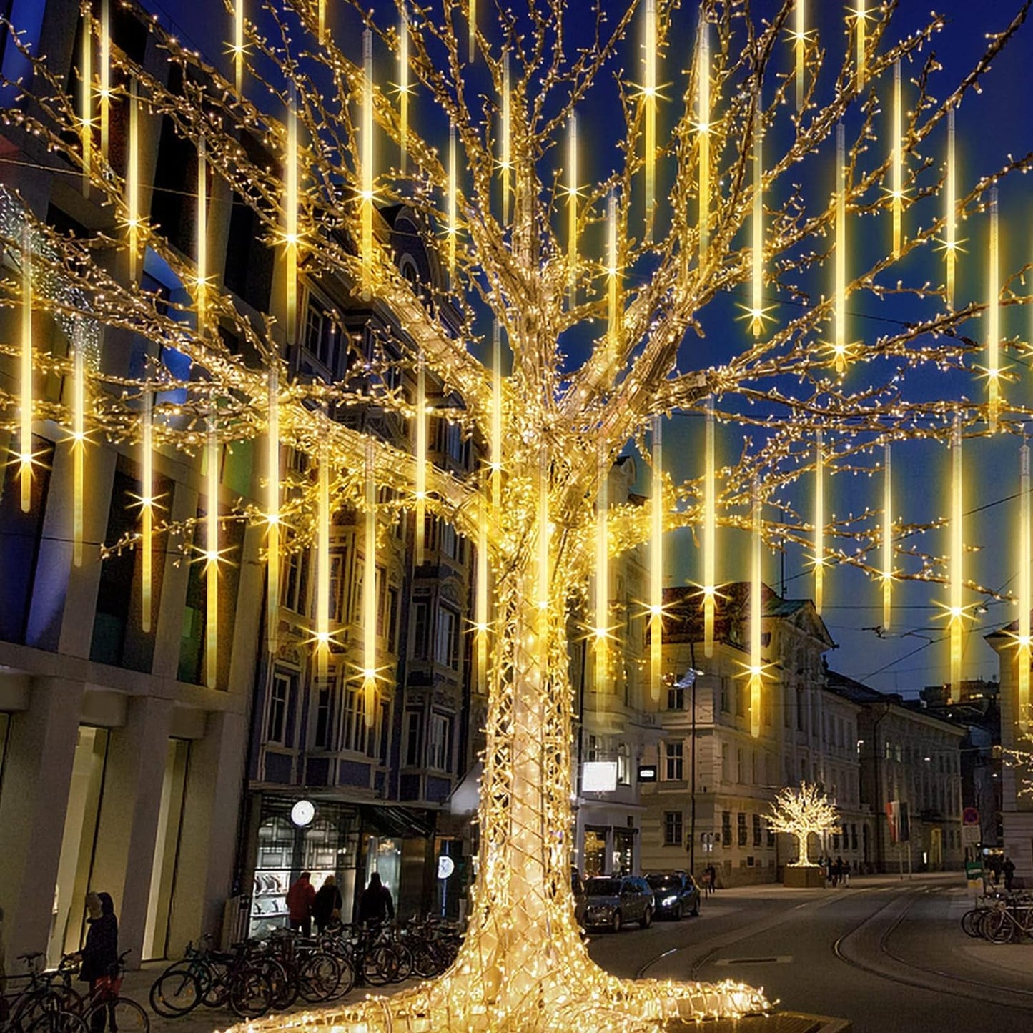 XERGY Artificial Vine Leaf LED Fairy String Light Ideal for Bedroom,Garden,Birthday & Festive Décor,Diwali Lights & Christmas,Party Diwali Lights for Decoration Home (3x1Meter,Corded Electric)