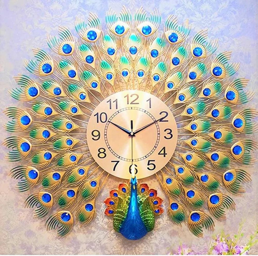 PEACOCKl Wall Clock